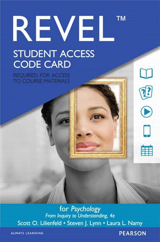 pearson revel access code