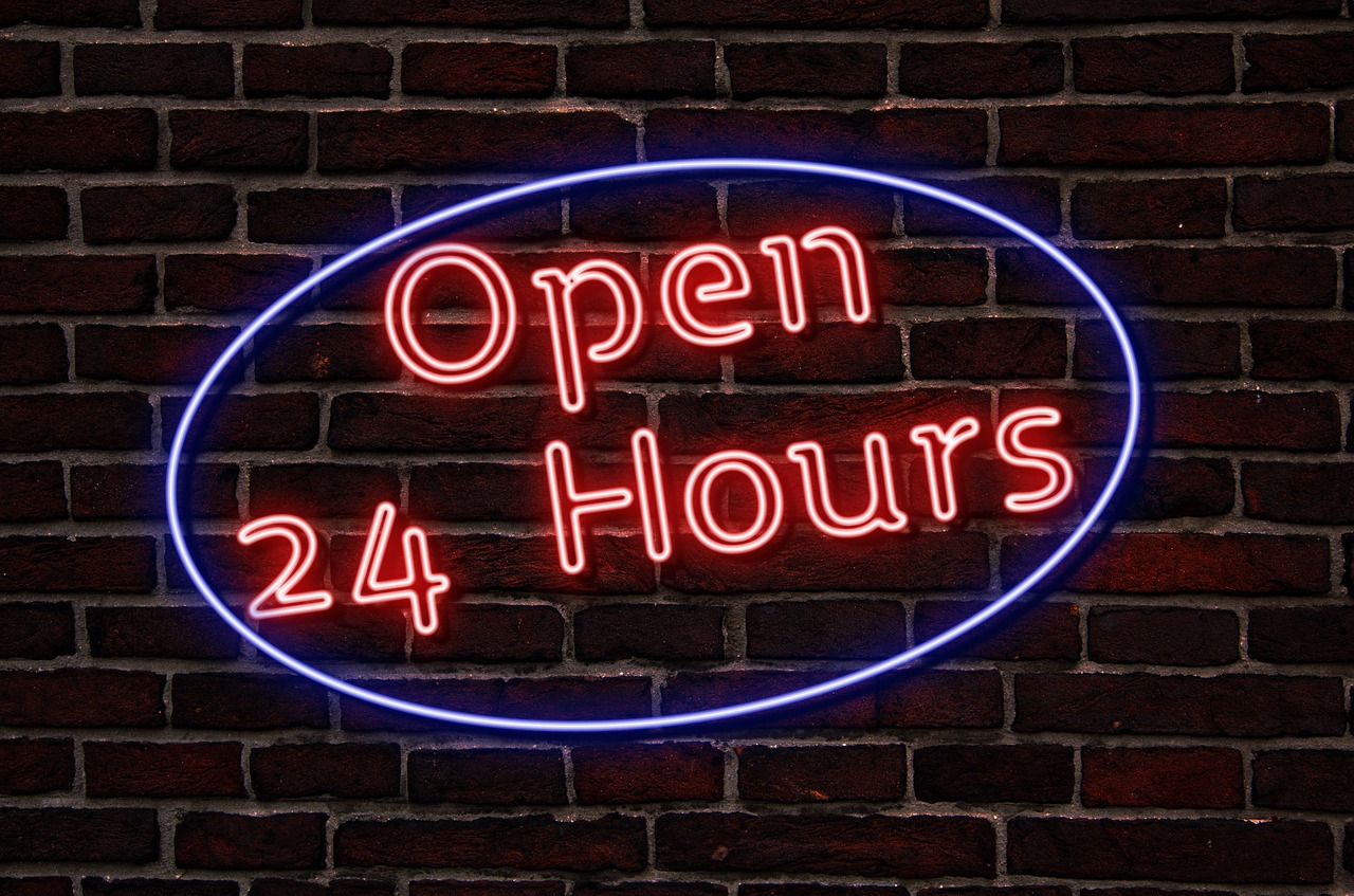 stores open 24 hours near me