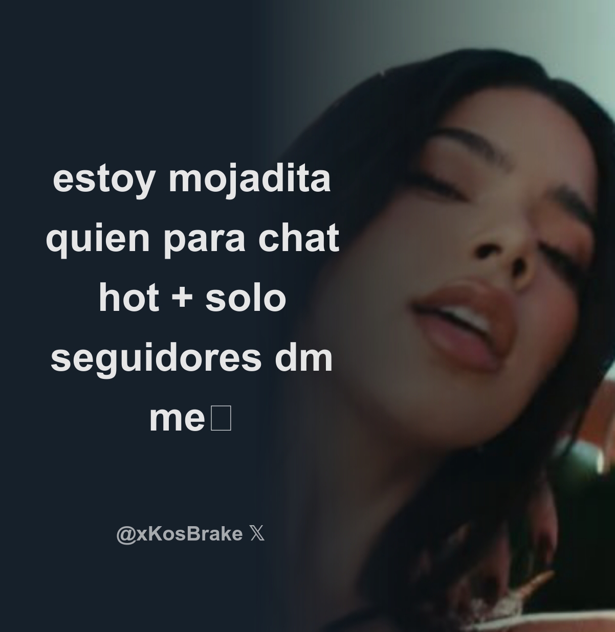 estoy mojadita