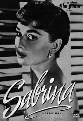 sabrina poster audrey hepburn