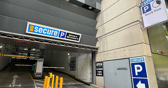 secure parking 59 lonsdale street car park