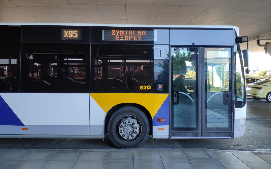 x95 bus route athens