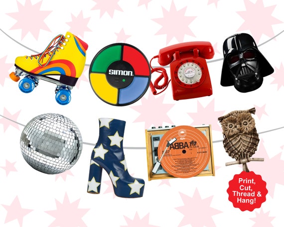 70s theme party supplies