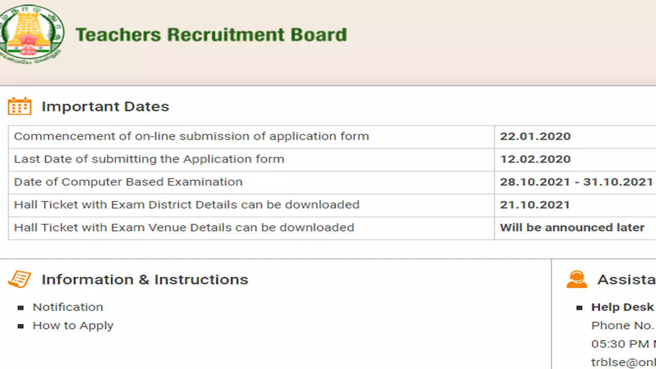 www trb tn nic in mock test online