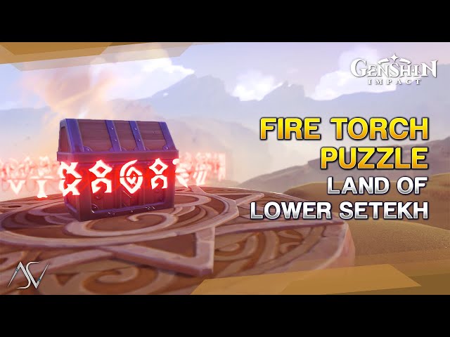 land of lower setekh torch puzzle