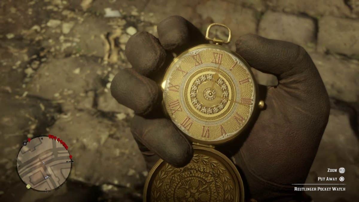 pocket watch rdr2