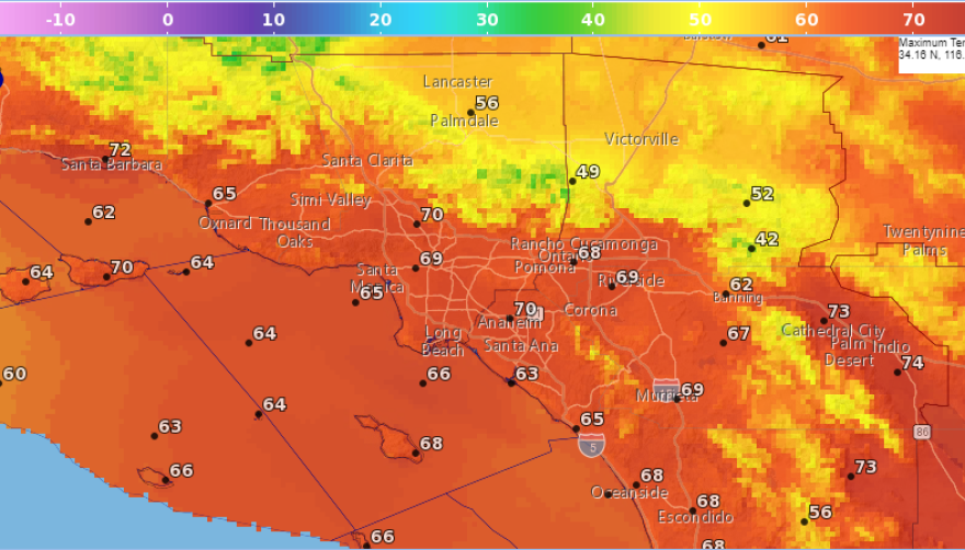 weather orange county ca