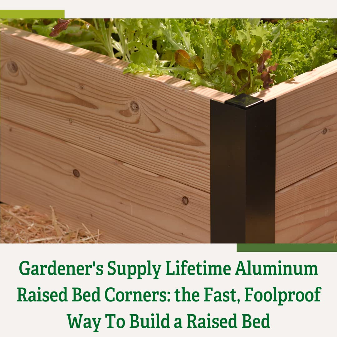 aluminum raised bed corners