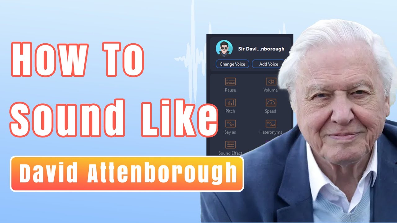 ai voice generator david attenborough