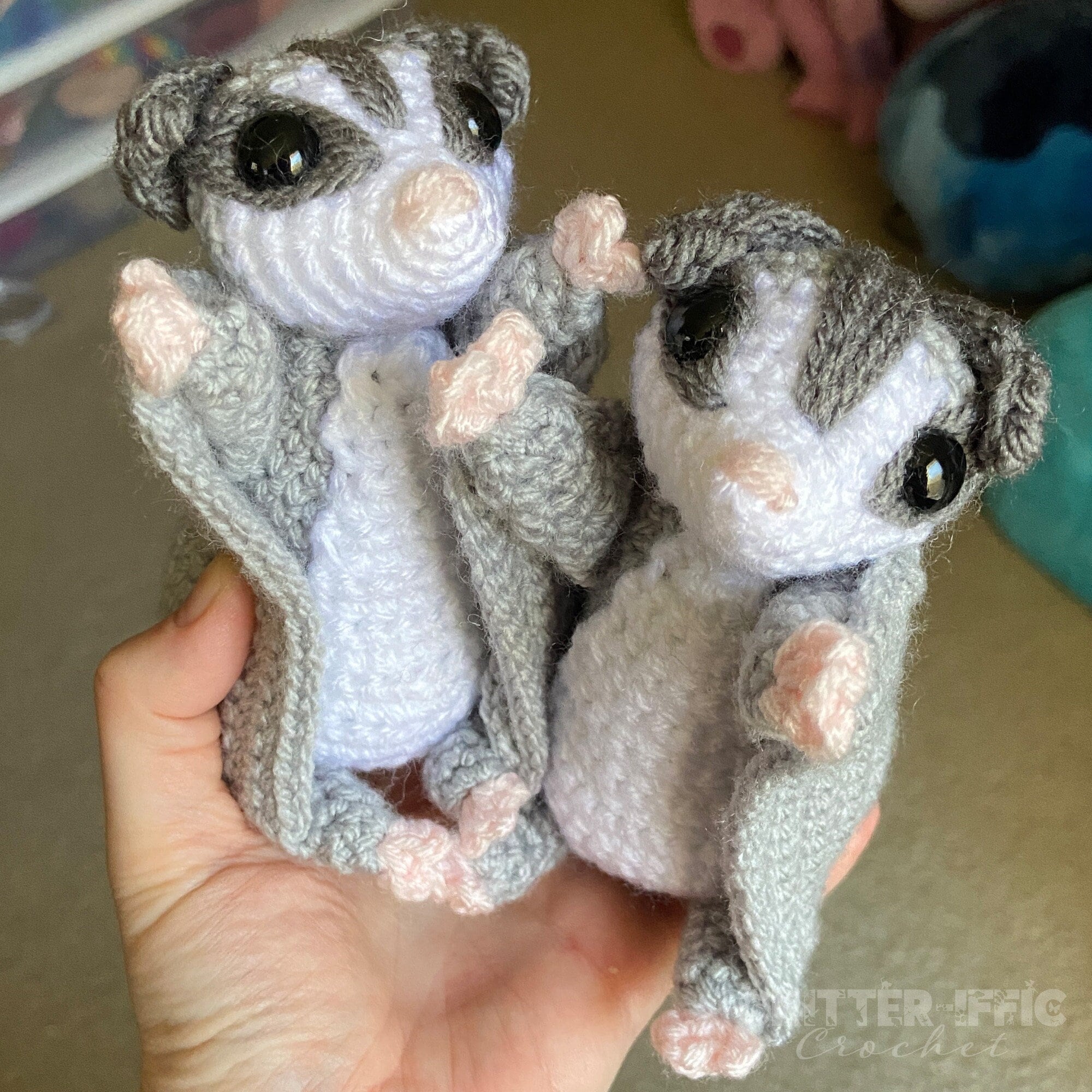 crochet sugar glider