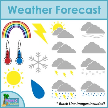 weather forecast pictures clip art