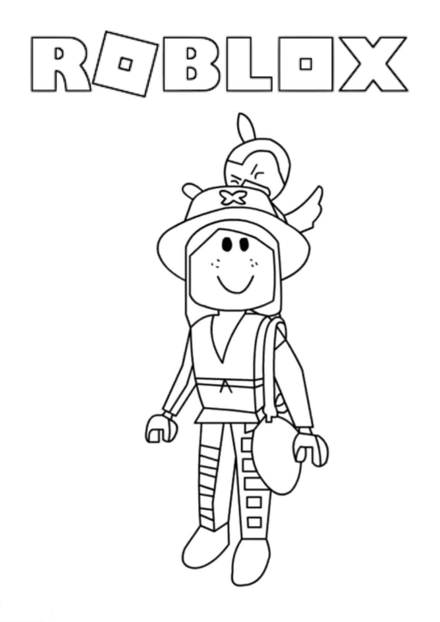 roblox colouring sheets