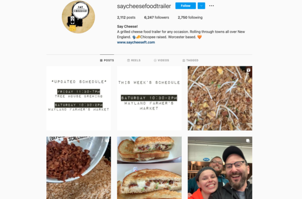 food truck instagram