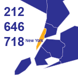 718 area code new york