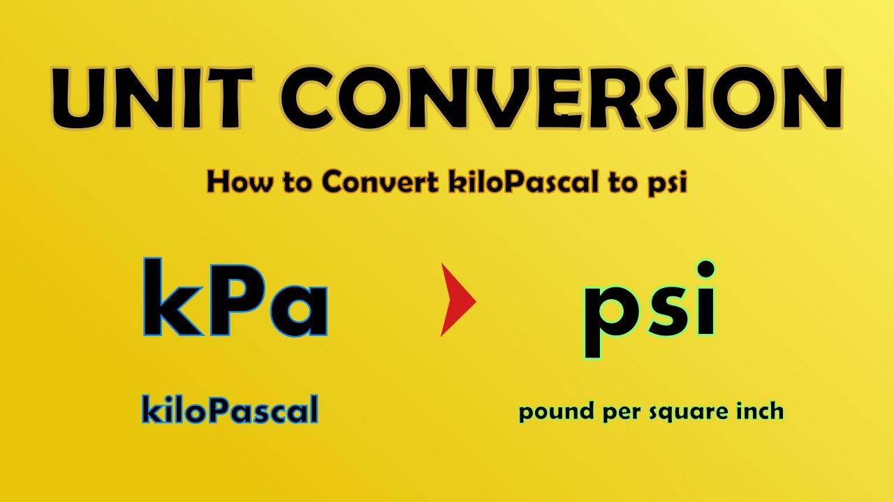 kpa to psi converter