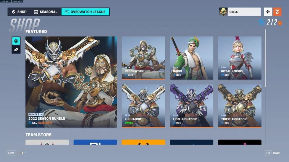 overwatch sell skins