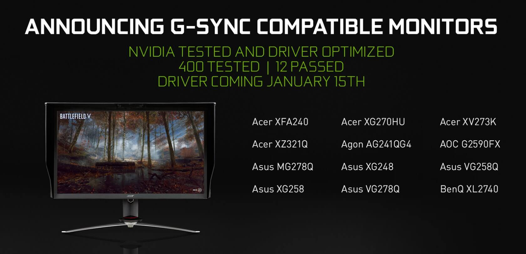 freesync monitor with nvidia