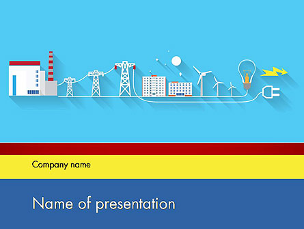 powerpoint theme electricity