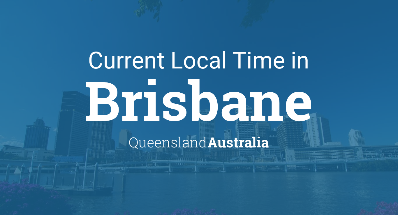 current time and date in brisbane australia right now