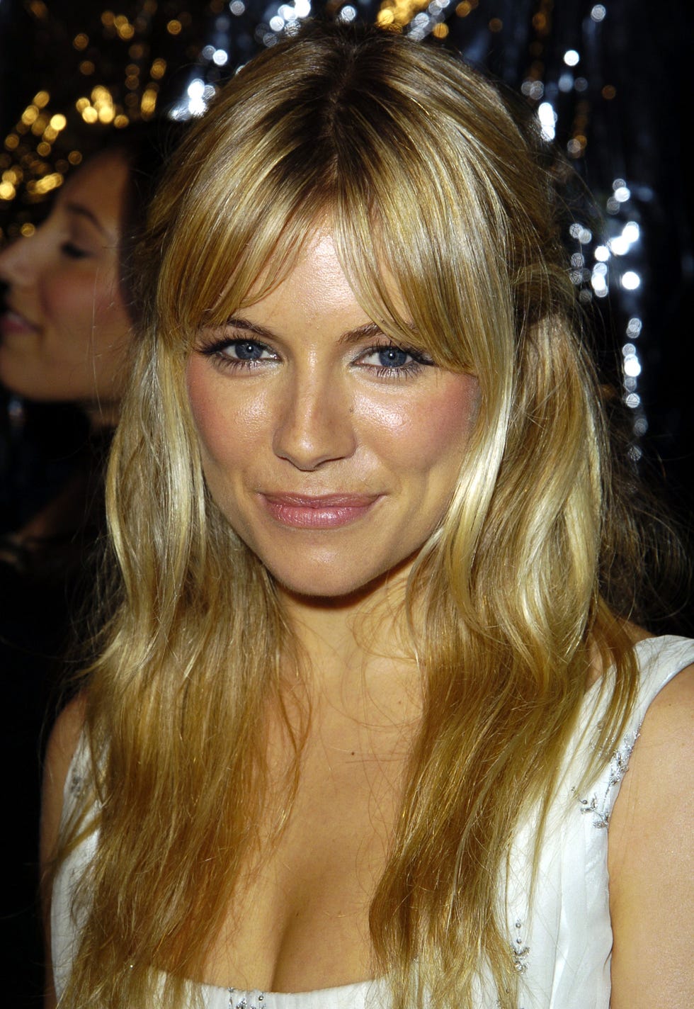 sienna miller with bangs