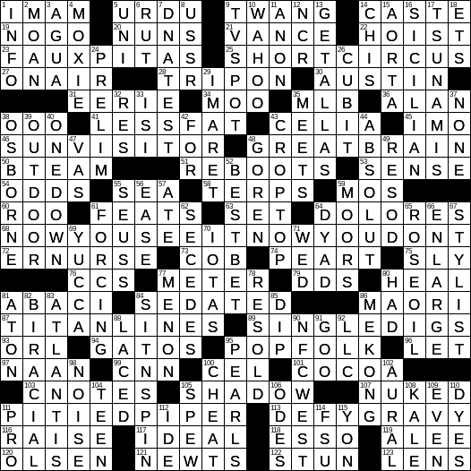 turkish official crossword clue