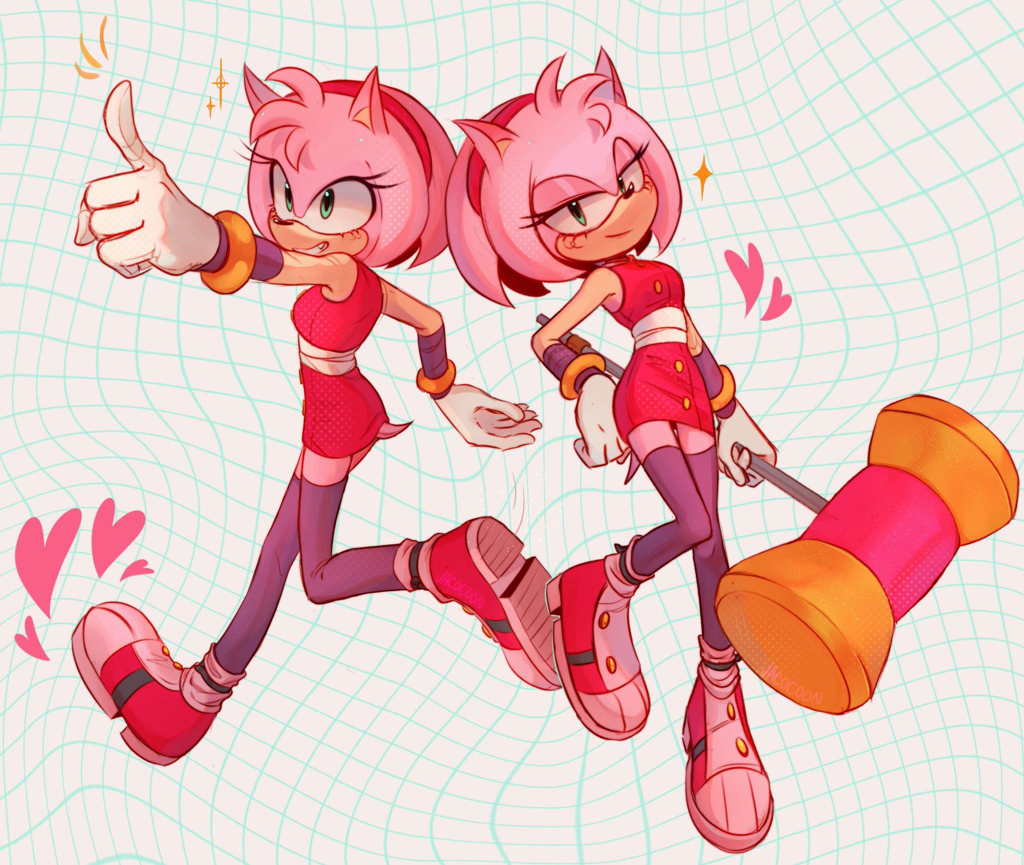 sonic and amy boom