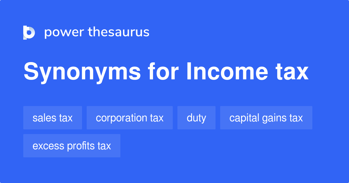 tax synonym