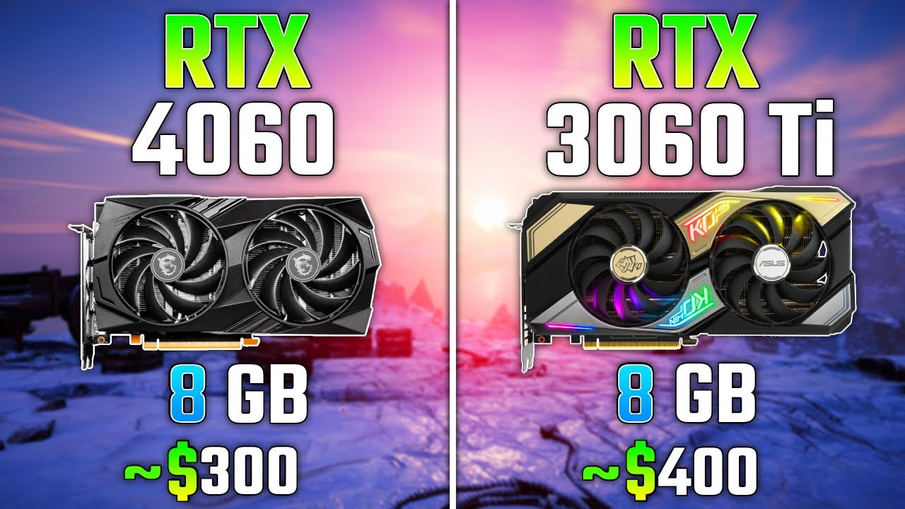 rtx 4060 vs 3060ti