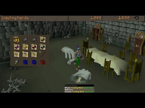 crawling hands osrs