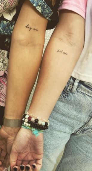 sentimental siblings tattoo