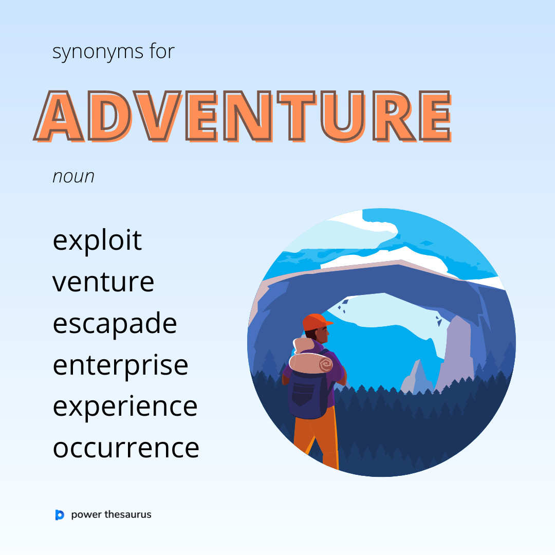 synonyms for adventure