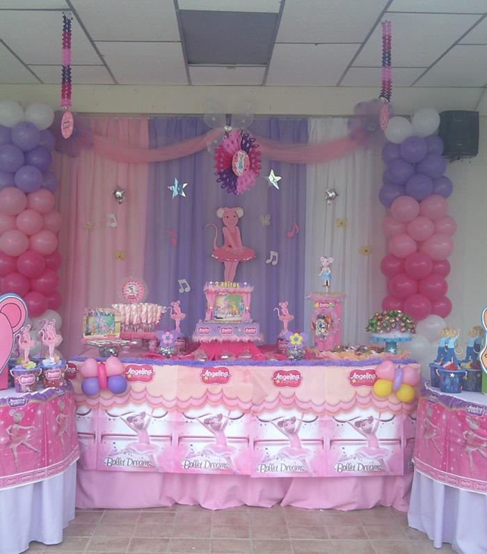 decoracion cumpleaños ballet