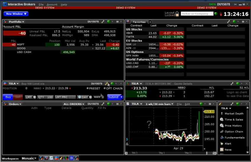 interactive brokers api