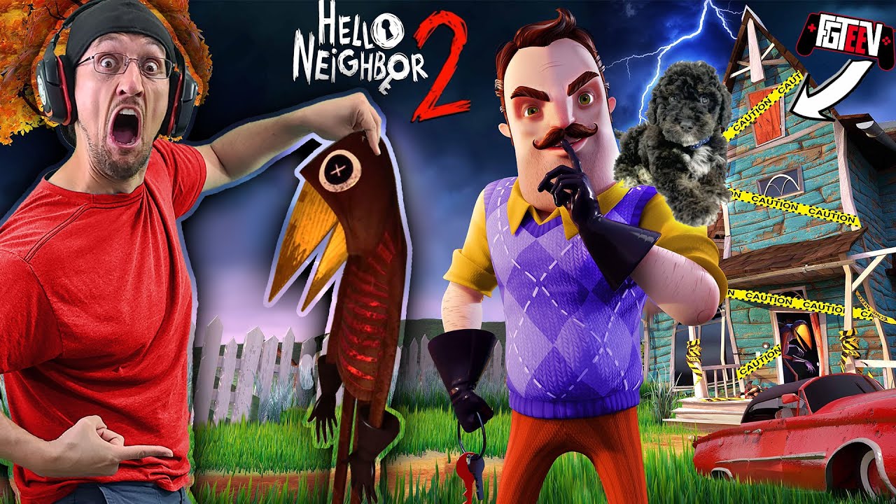 fgteev hello neighbor