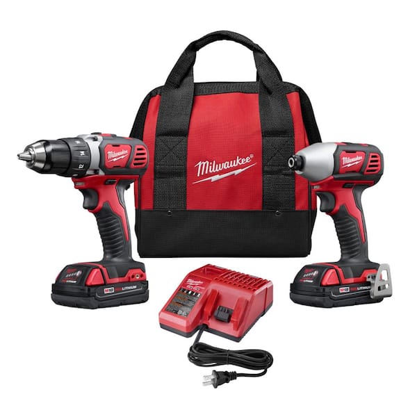 drill and impact driver set