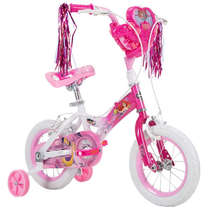 princess bike with training wheels