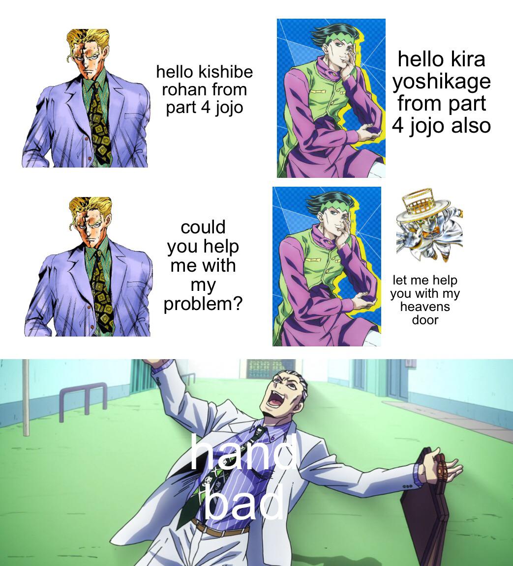 jojo part 4 memes