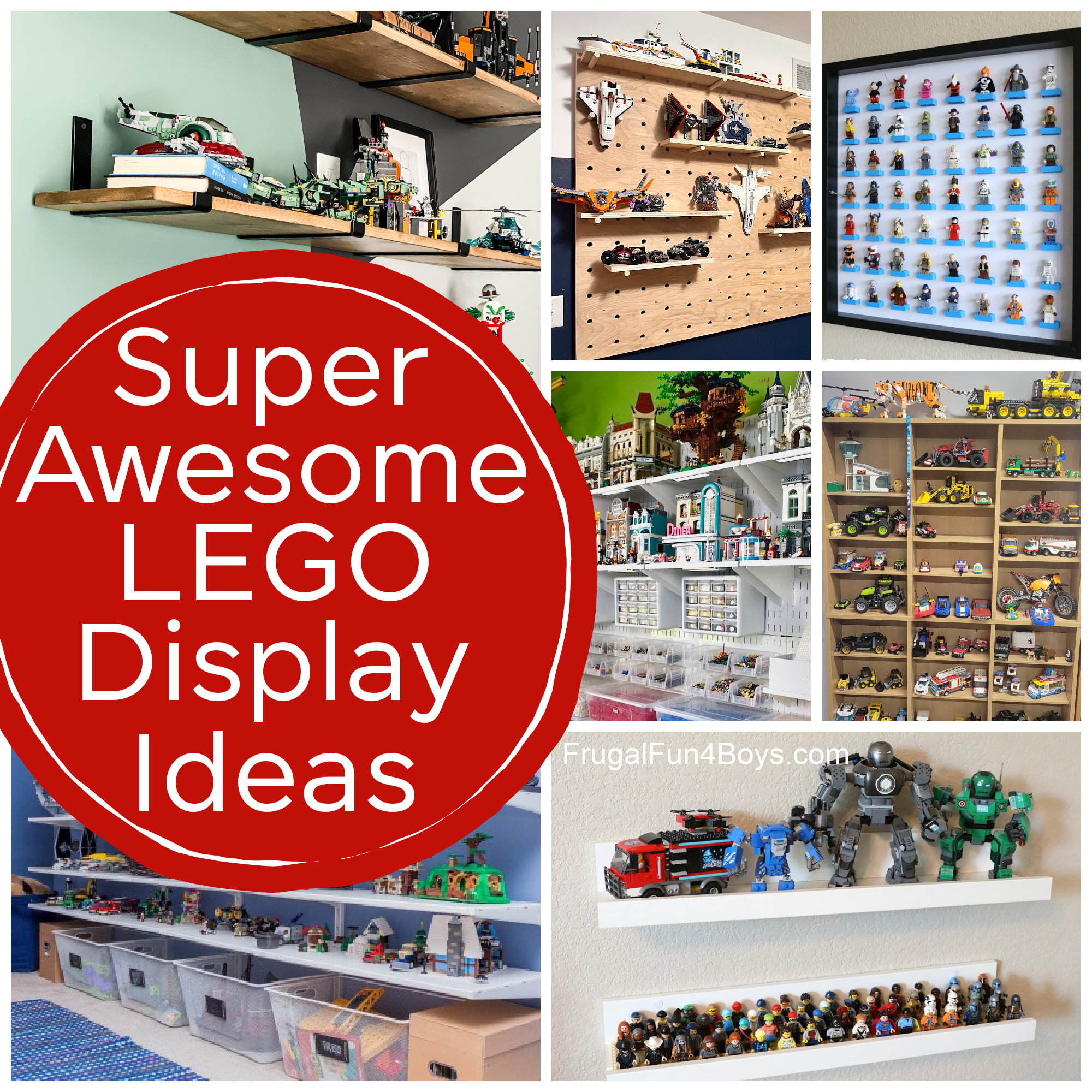 lego display shelving