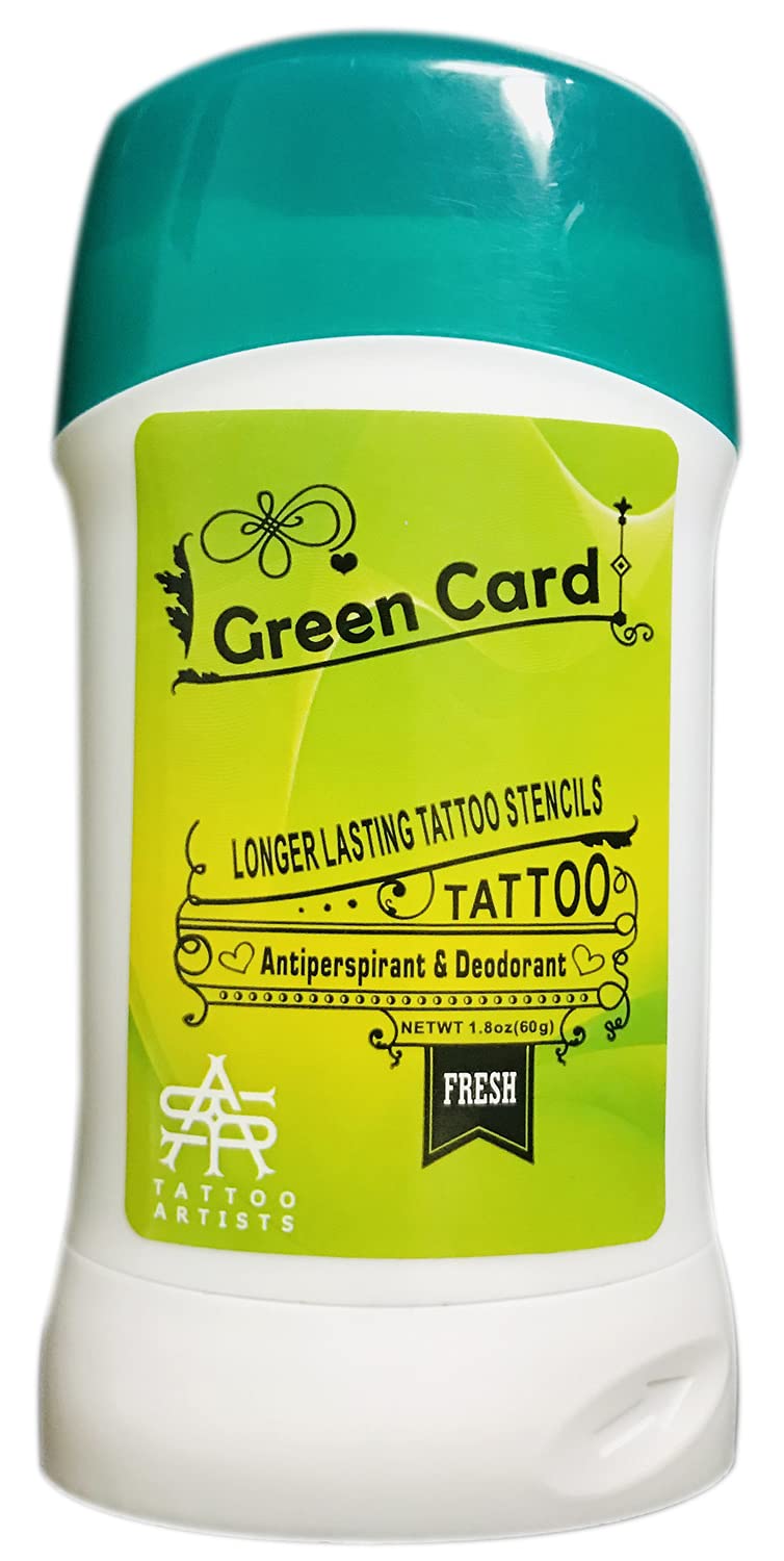 deodorant for tattoo stencil