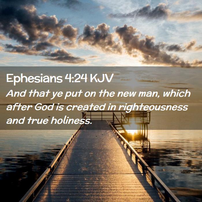 ephesians 4 20 24 kjv