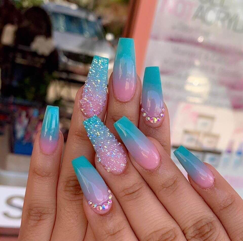 nail acrylic ideas