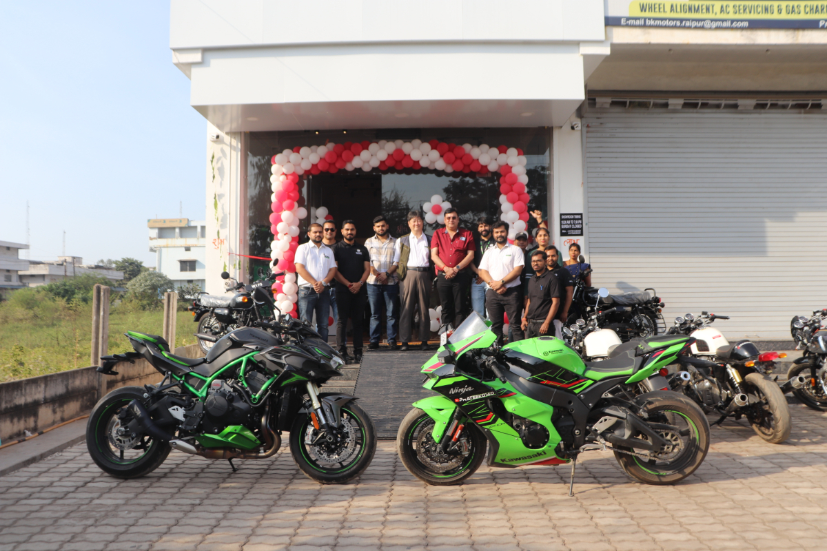 kawasaki showroom in raipur