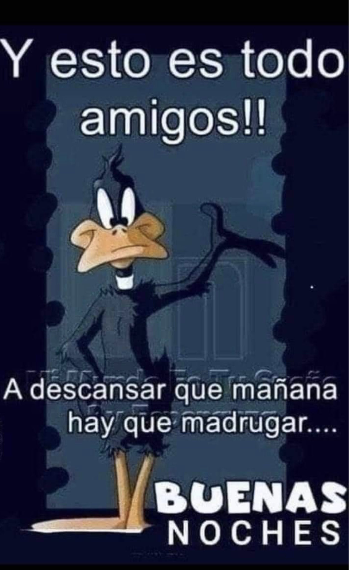 buenas noches chistoso