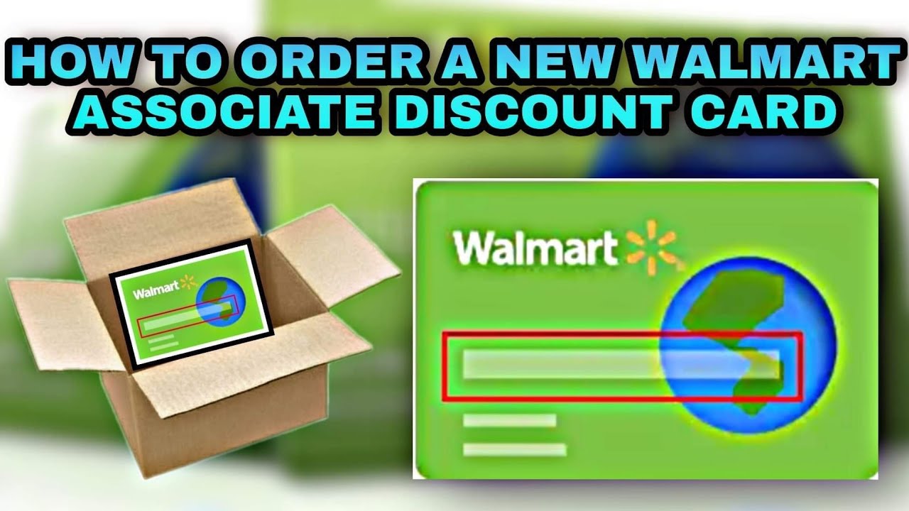 walmart com associate discount card