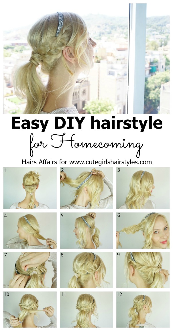 easy hairstyles with instructions