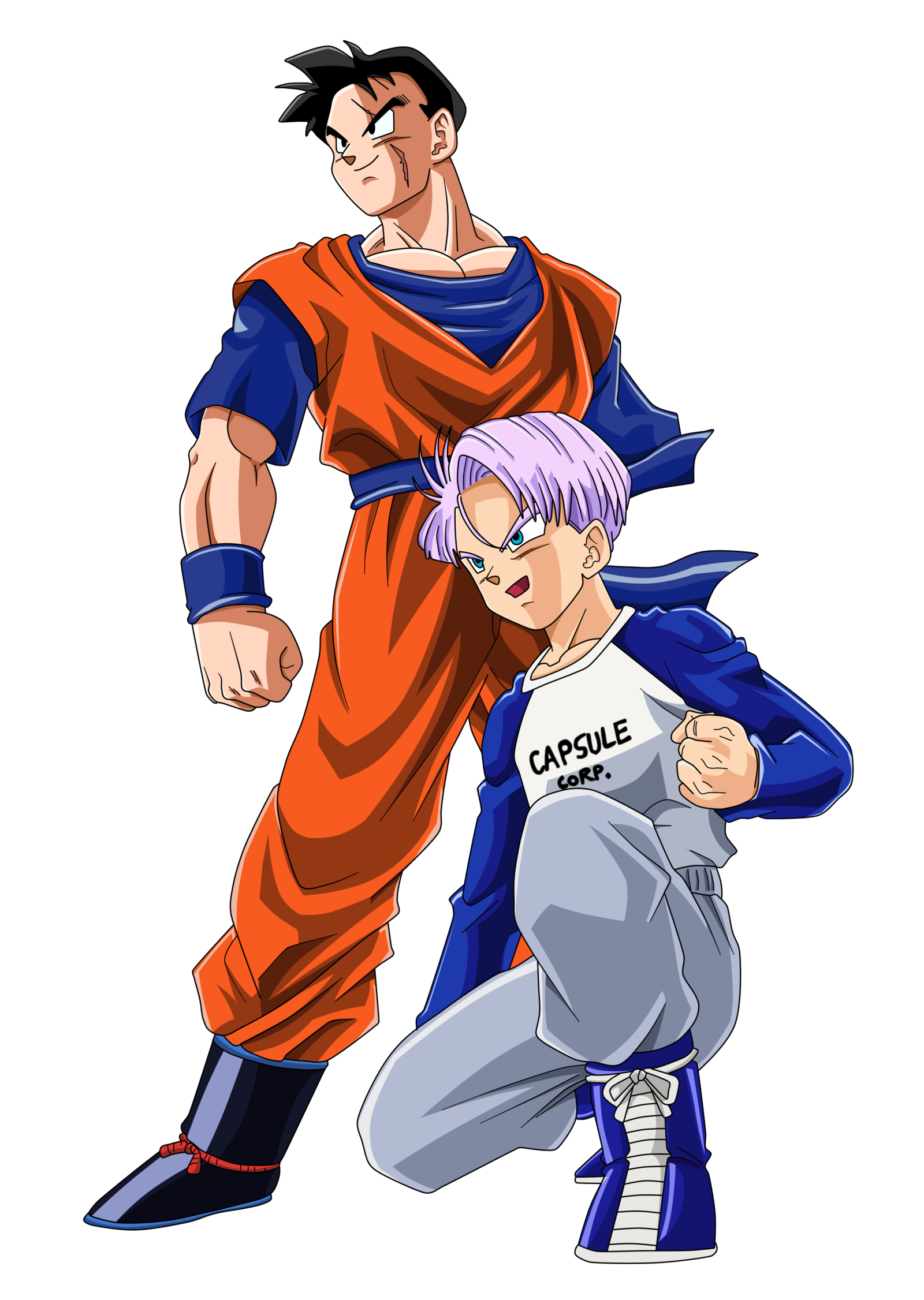 trunks and gohan