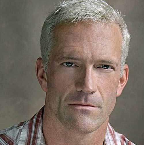 short haircuts for older men