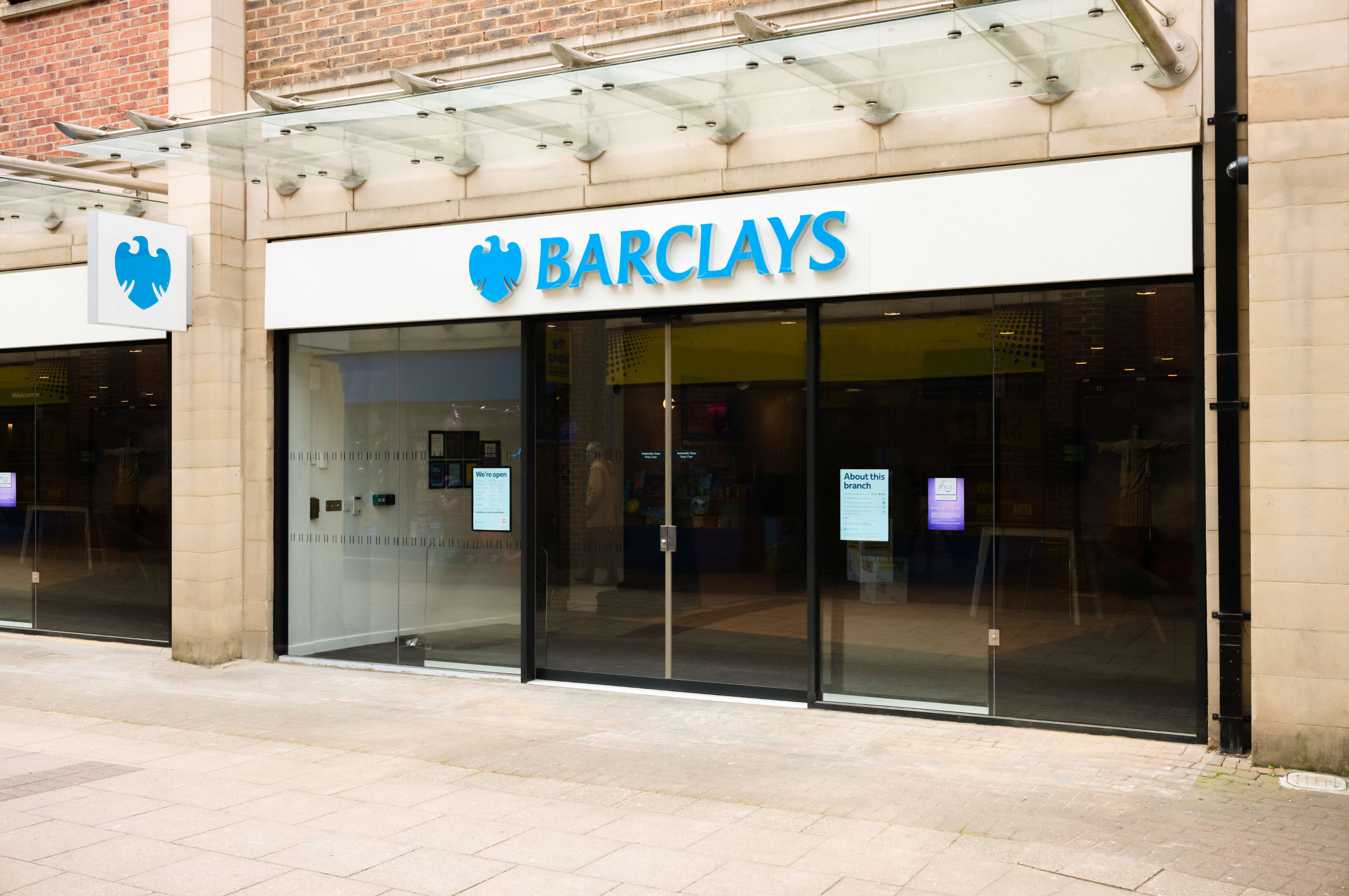 barclays branch finder