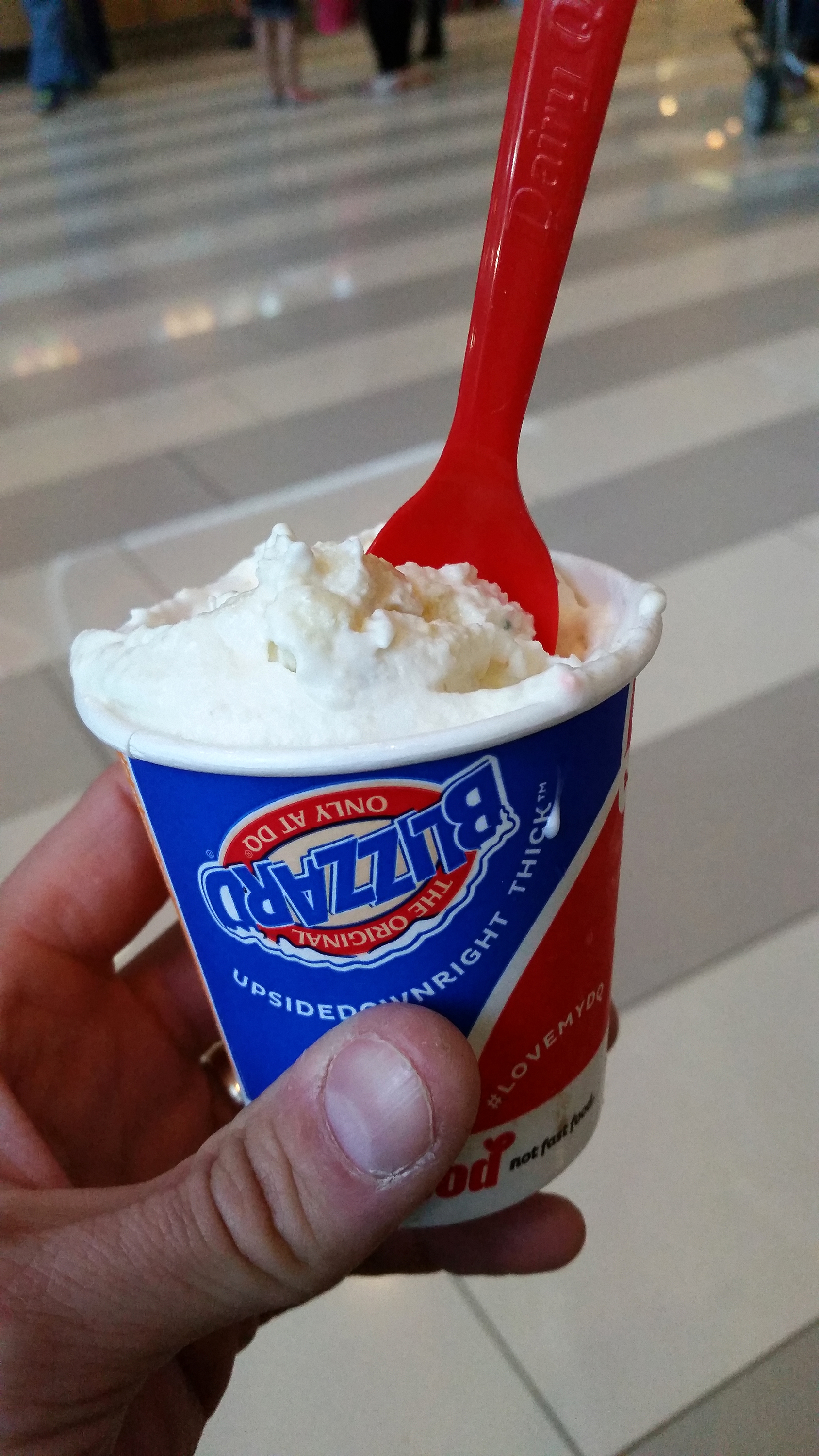 mini blizzard dairy queen calories