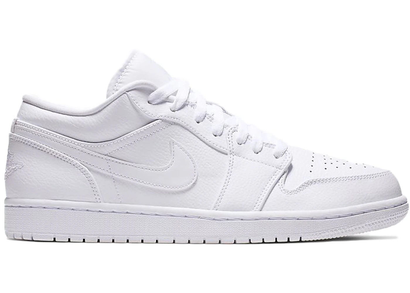 jordan 1 low white white